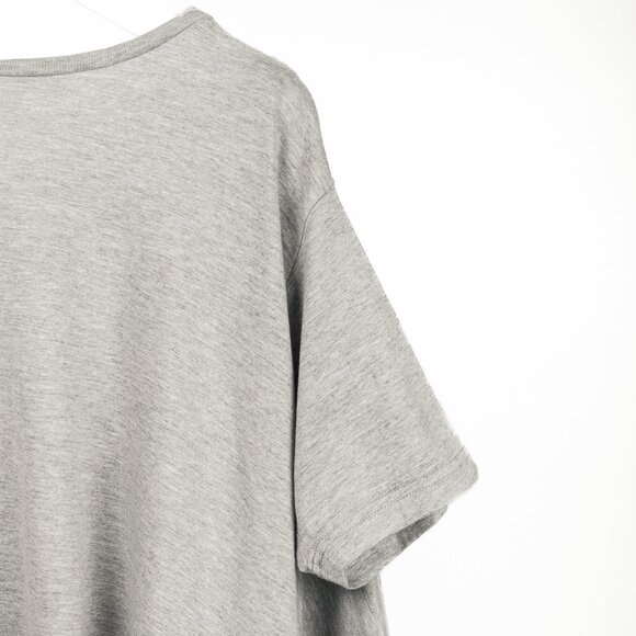 Complex Geometries Grey-Jersey Oversized Short-Sleeve Top - Picture 4 of 8